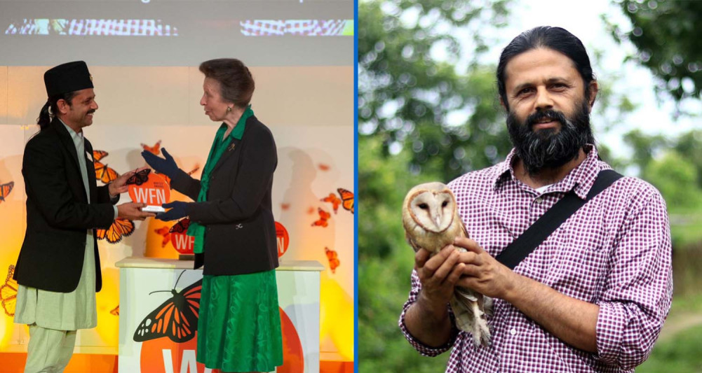 Famous 'Whitley Award' to 'Ullu Sir'