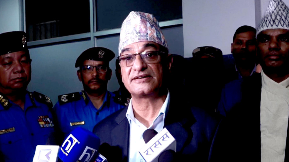 Due to lack of visibility, we could not rescue those on the roof of Nakkhu Tahara by helicopter: Home Minister