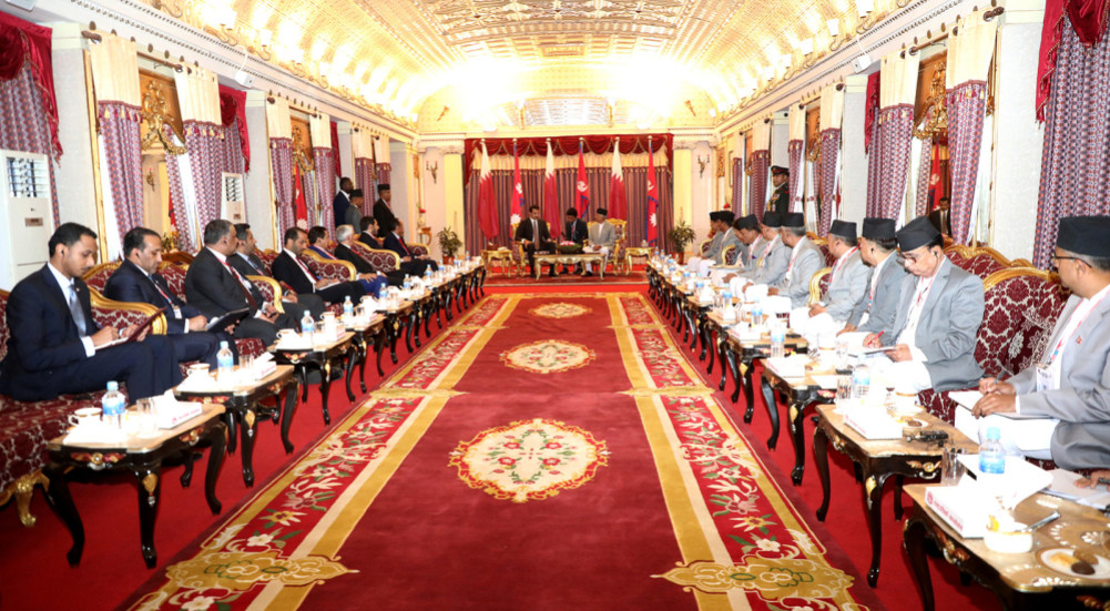 President Paudel requested the Emir of Qatar to initiate the release of Bipin Joshi