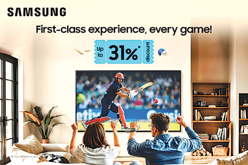 Up to 31% off on Samsung TV purchases