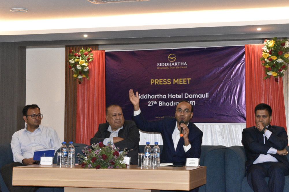 A three-star hotel opened in Damauli