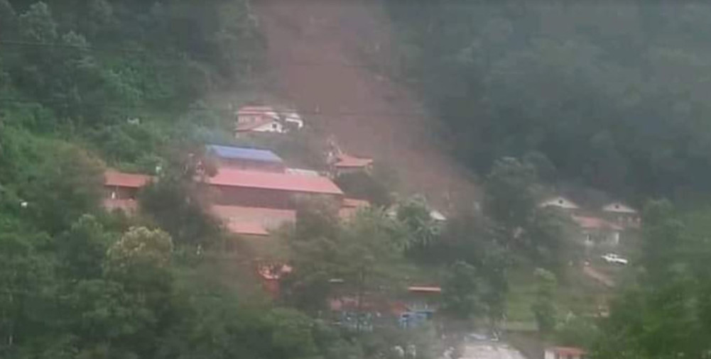 Sindhupalchok Landslide: Four bodies recovered, 6 still missing