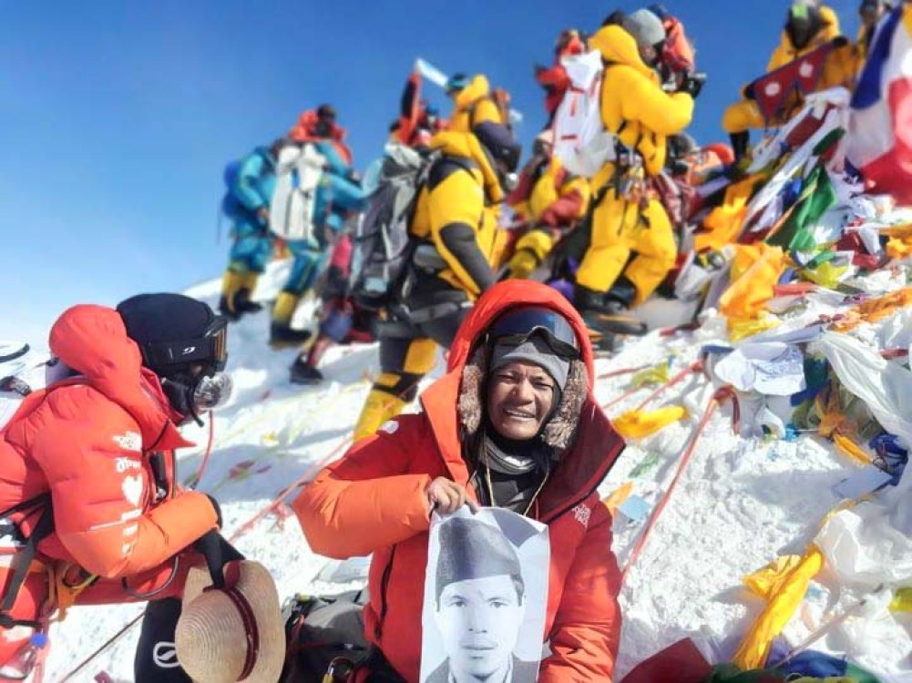 Porter-turned-climber Sonam