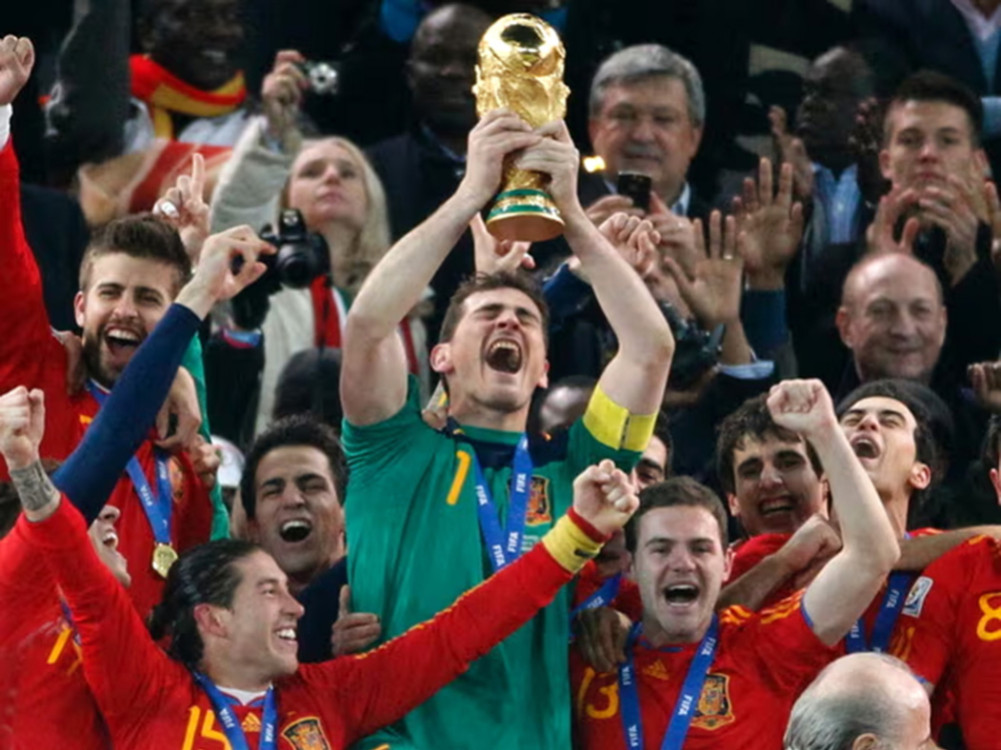 Today in 2010: Spain win the World Cup