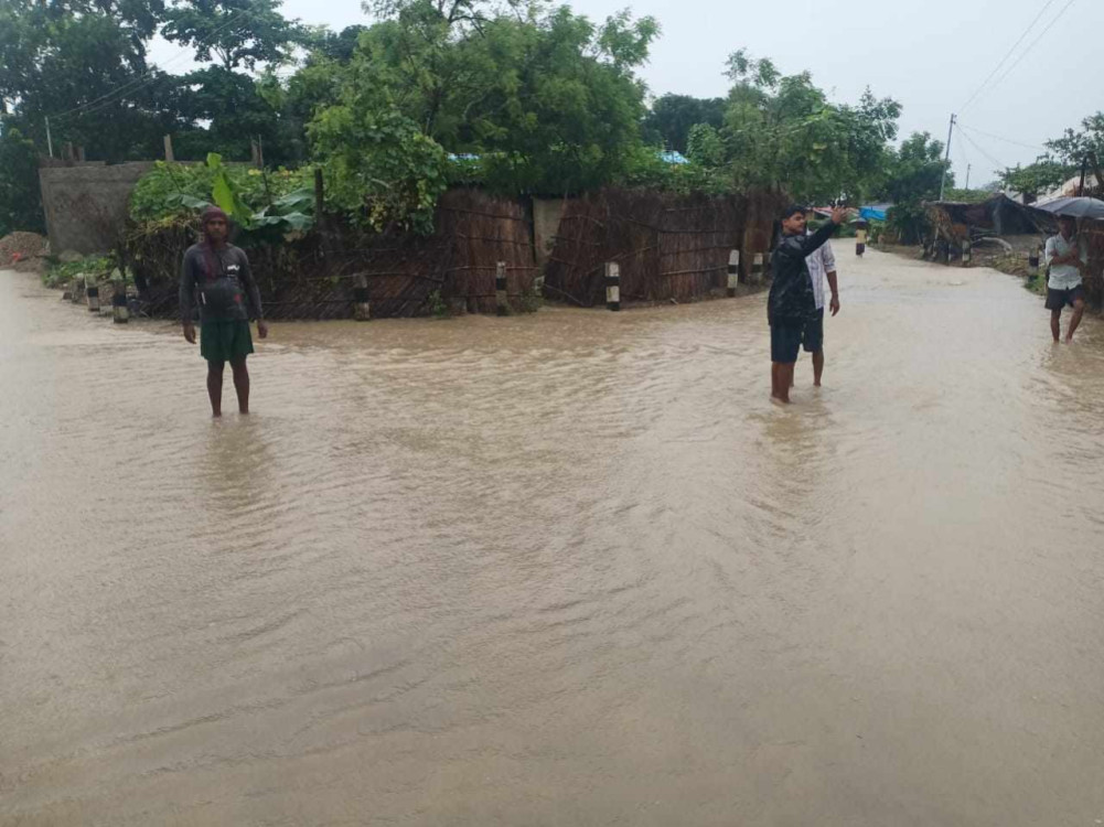 Narayani's water dam broke and Susta fell