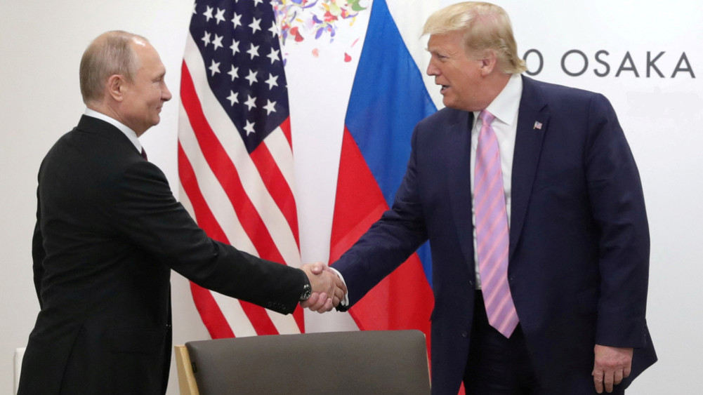 Trump hints at talking to Russian President Putin