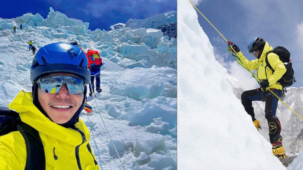 Mountaineering with foreign earnings