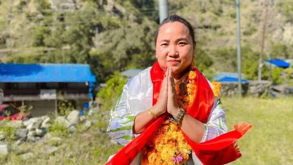UML's Sherpa won as vice president of Gaurishankar Rural Municipality