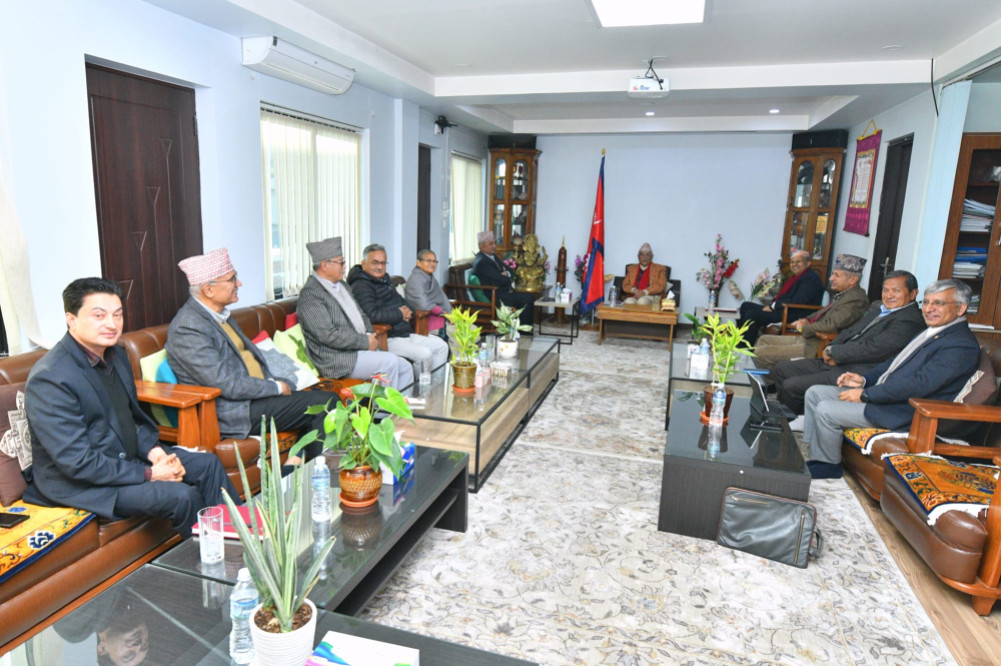 A joint meeting of the two parties will be held after the secretariat meeting of UML and Maoist ends