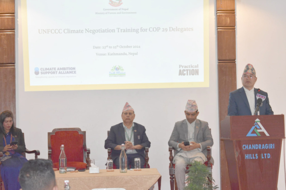 We will raise the Karnali manifesto with importance in the upcoming COP 29: Forest Minister Shahi
