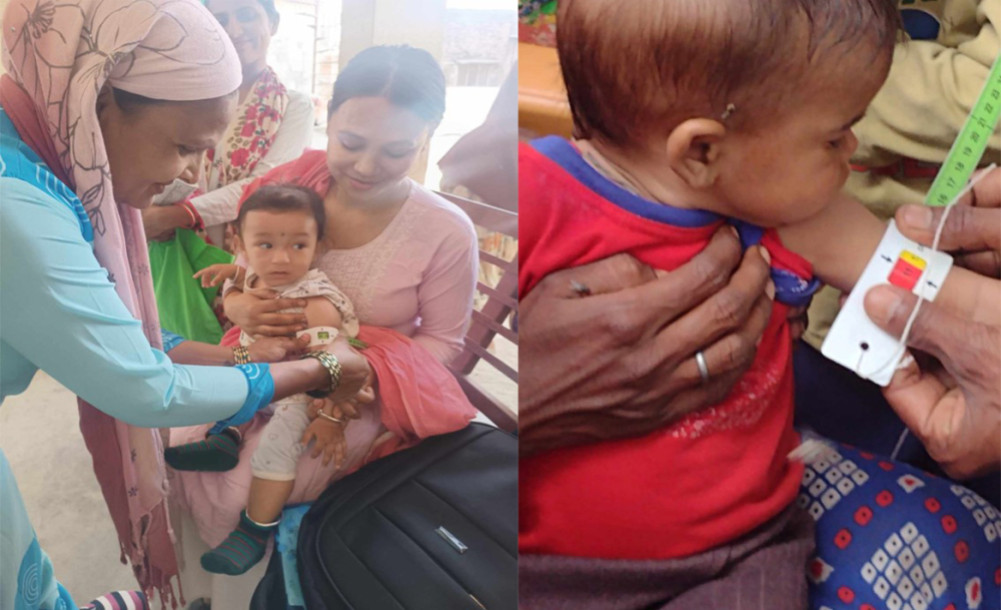 Malnutrition in 6.7 percent of Kapilvastu children