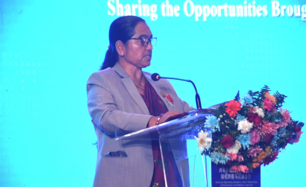 Nepal and China are not only close friends but also reliable partners: Vice President Ghimire