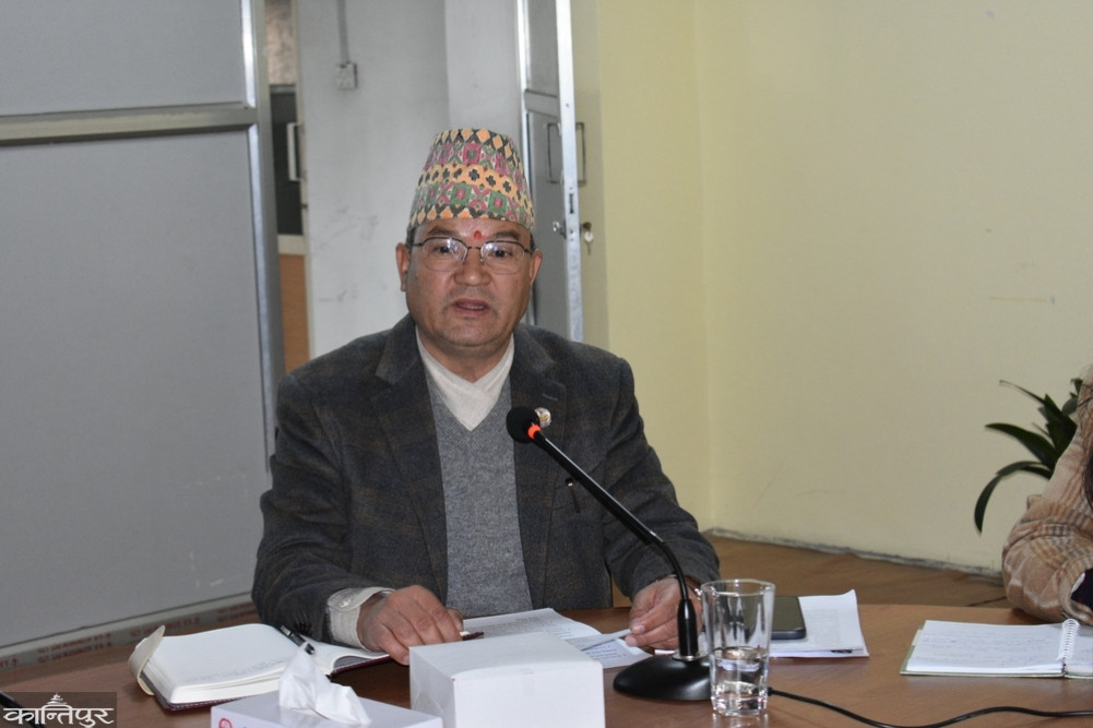 Everest Dialogue for Climate Justice: Forest Minister Shahi