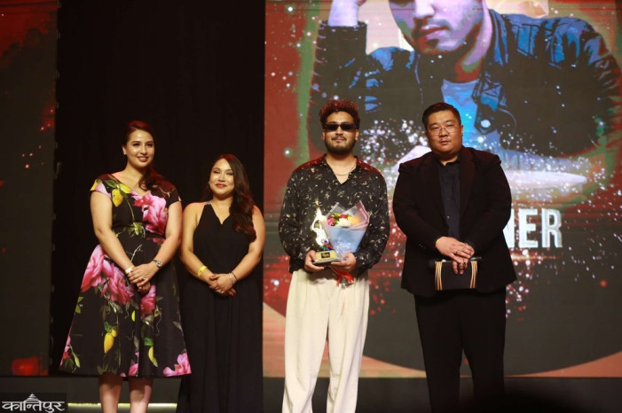 Best Pop Singer award goes to Sushant KC