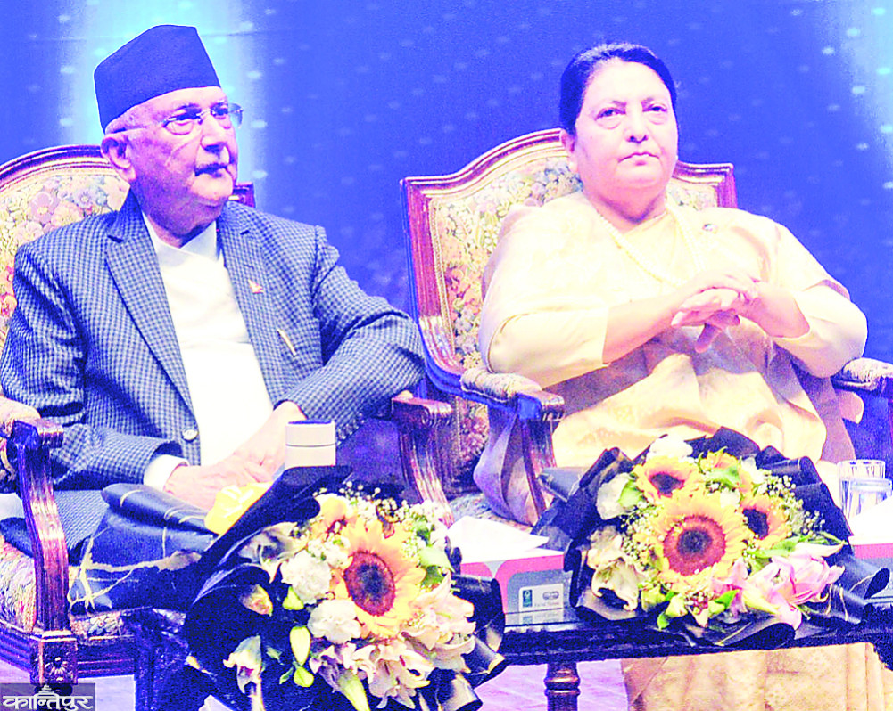 Ex-President Bhandari's move under question