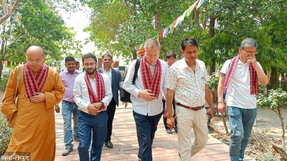 15,000 foreigners visited Ramgram Stupa in 10 months
