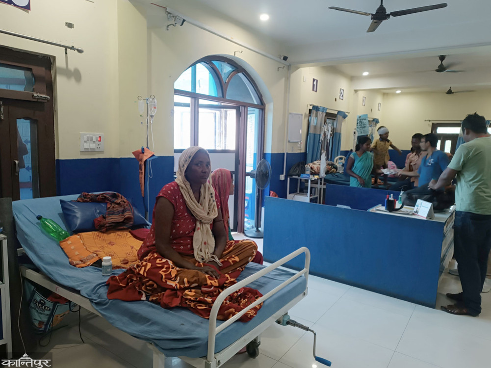 Dispute between the transport company and the hospital regarding medical expenses, seven hostages injured in the accident