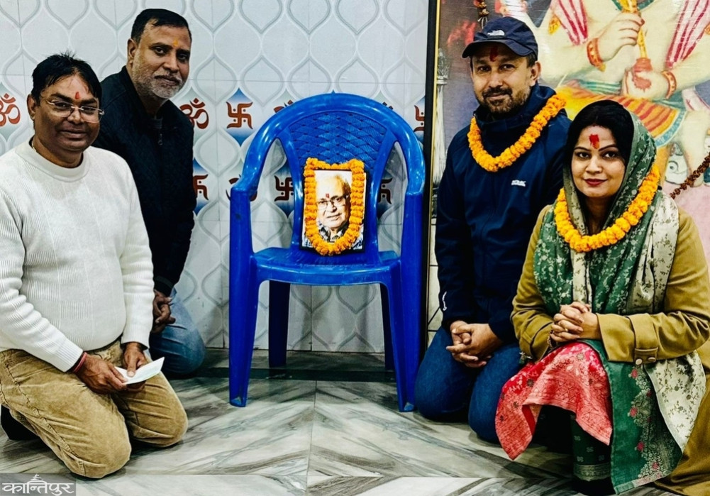 Family members establish a revolving fund of Rs. 5.5 lakh in memory of Prof. Das