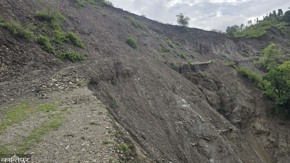 Road and electricity services disrupted in Udayapur