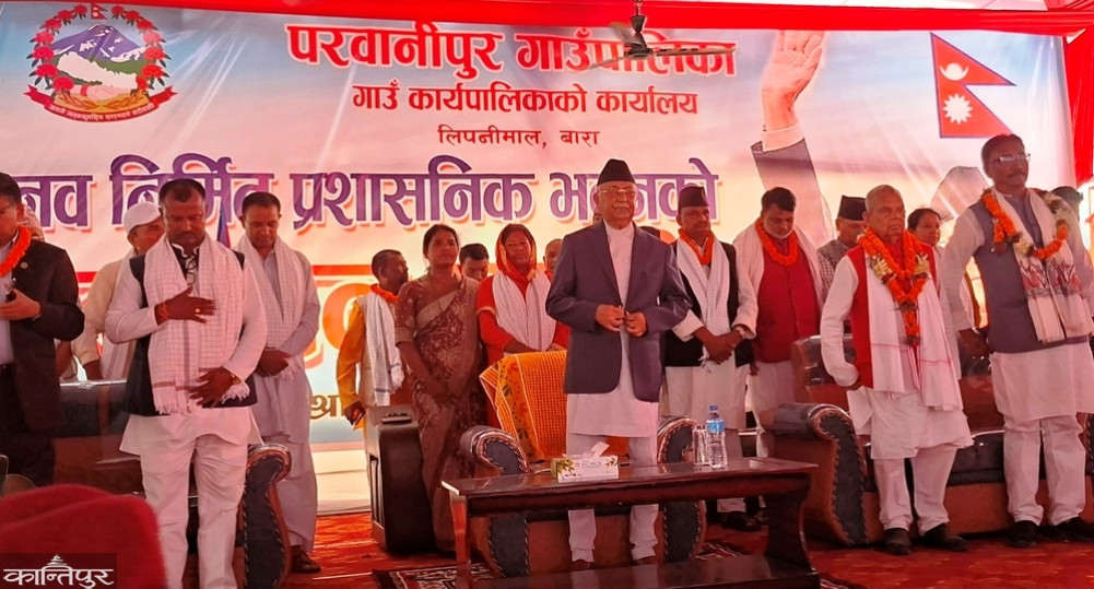 Madhesh will continue to suffer from drought if we don't protect Chure and build Taltalaiya: Prime Minister Oli