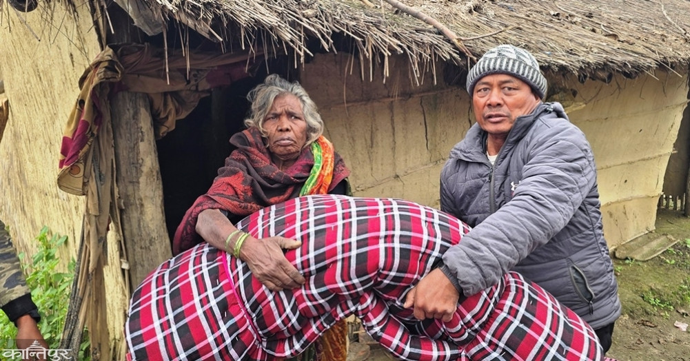 Gather support for Devratiya, forced to wear a veil