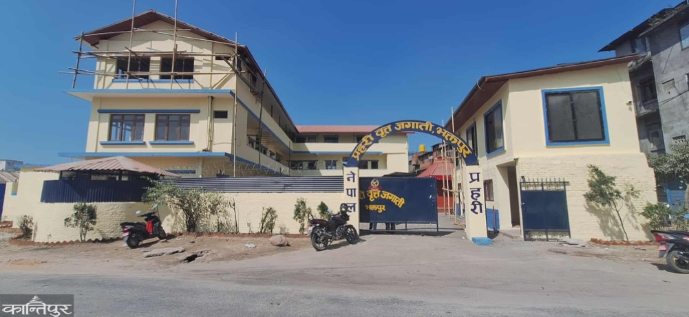 Bhaktapur police station rehabilitated with the help of locals