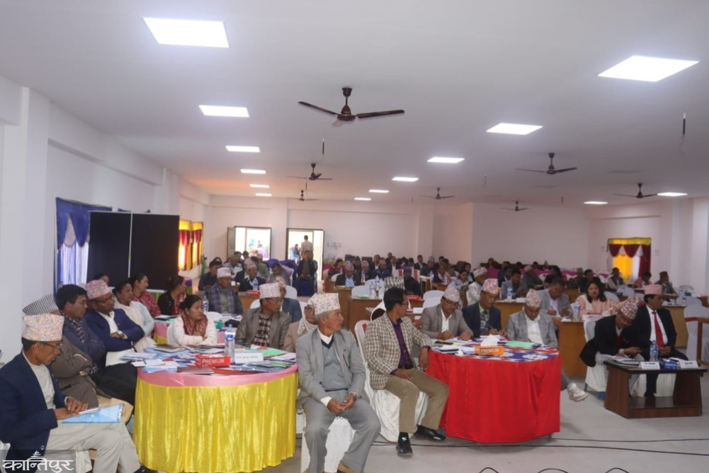 Chief Minister Kandel calls on people's representatives to come to the forefront to protect the constitution, saying it is in danger.