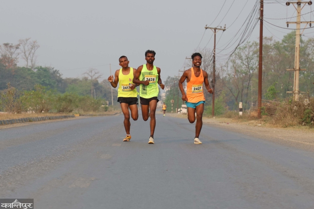 3rd Lumbini Peace Marathon title to Anis of Indian Army