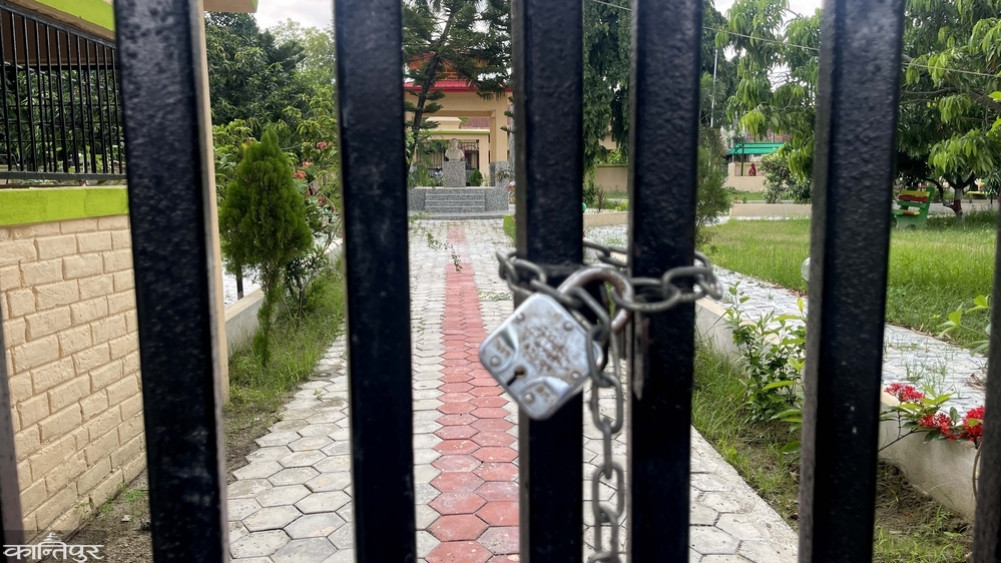Annual budget on closed parks