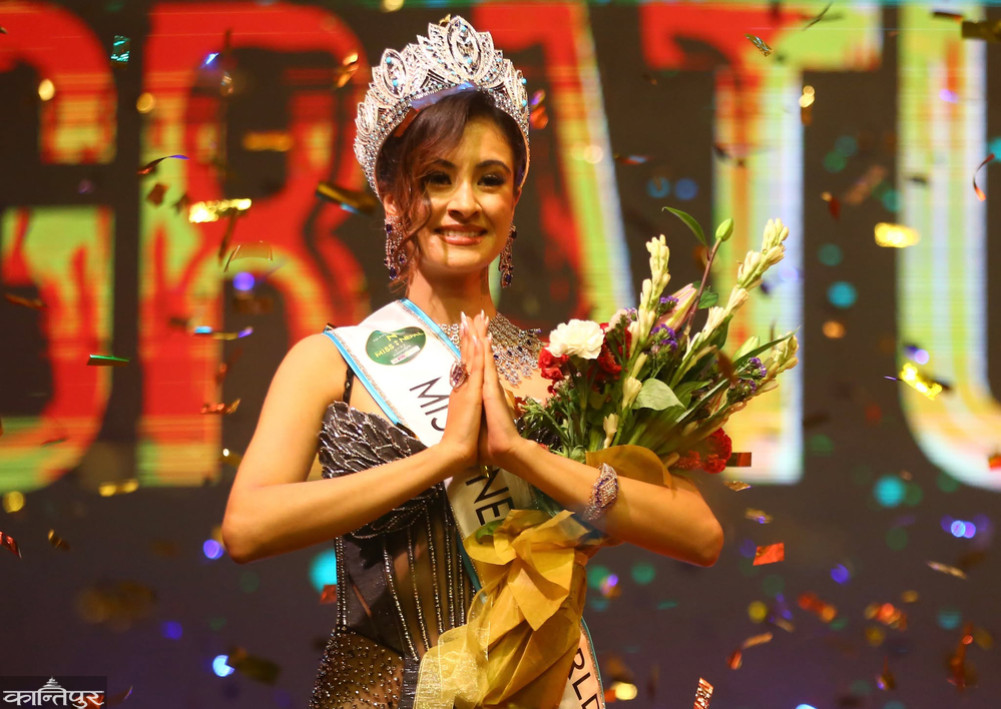 Luna Luintel won the 'Miss Nepal 2025' title