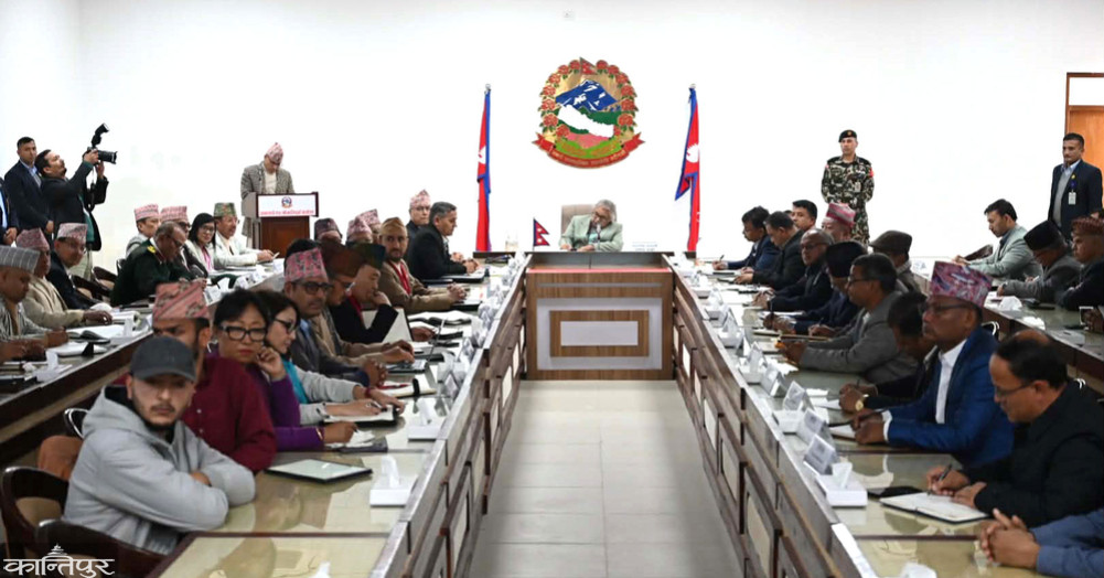 In an all-party meeting, the government sought suggestions on three issues, from 'No Vote' to voting for those living abroad