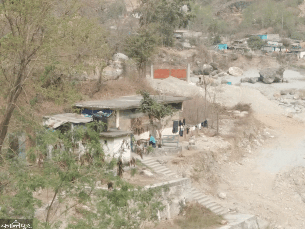 Police station at Ghatko Pati for seven months