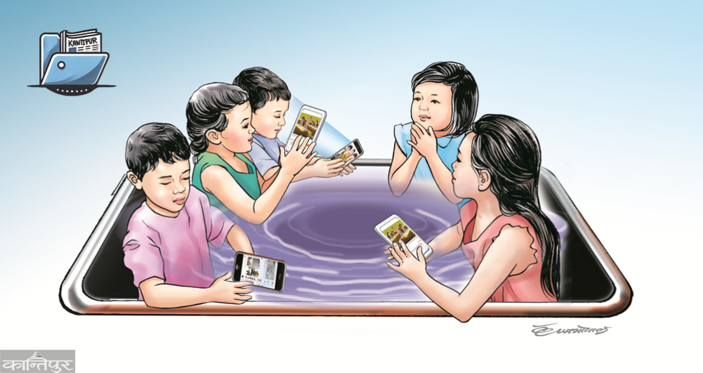 Making the children a smartphone model or becoming a 'role model'?
