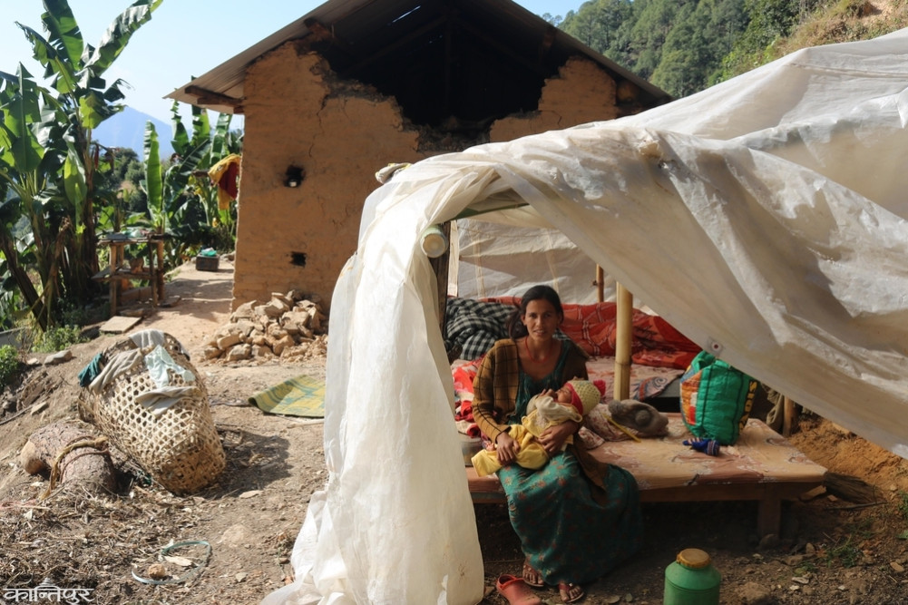 Two years have passed, but earthquake victims in Darma have not received any relief.