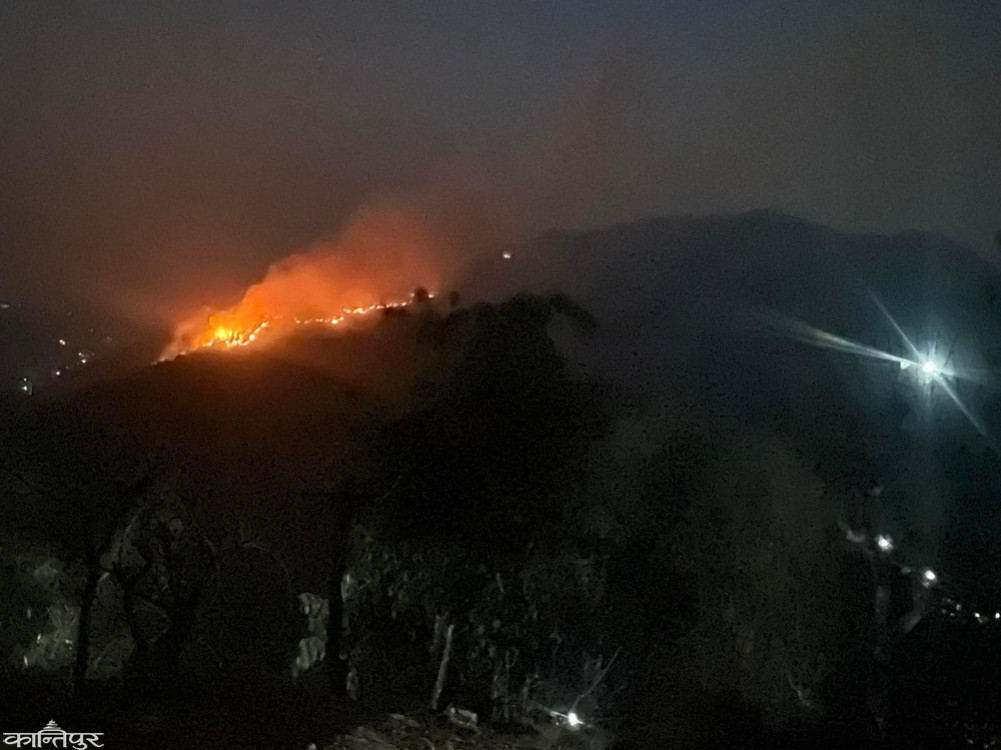 One died in Palpa due to burns while extinguishing the fire