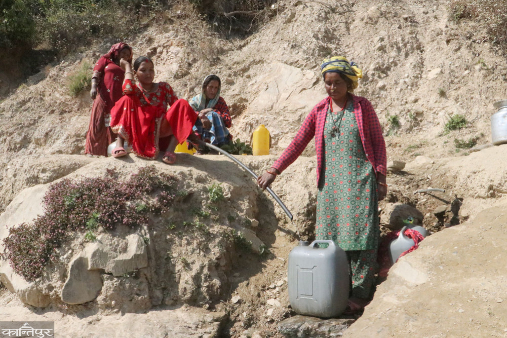 Water crisis in Dallekh village