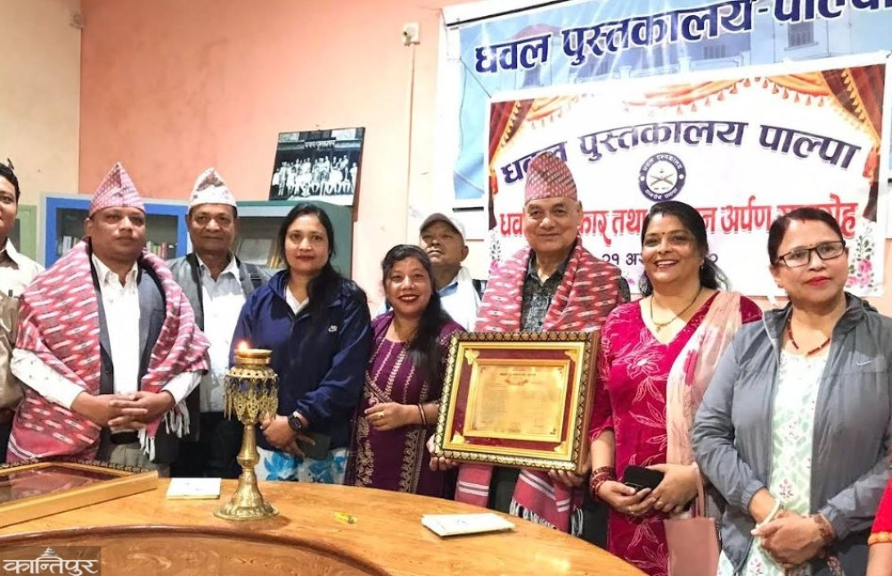 Two writers awarded with ”Dhawal Creation Award”.