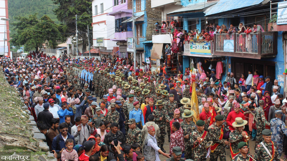 Badimalika Jatra begins, team departs from Jumla