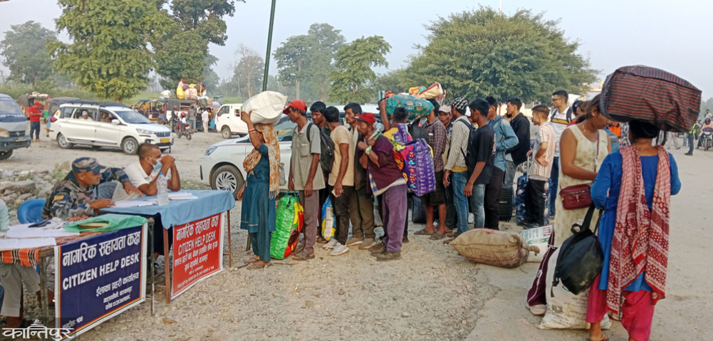 The excitement of returning home on Dussehra at Nakama
