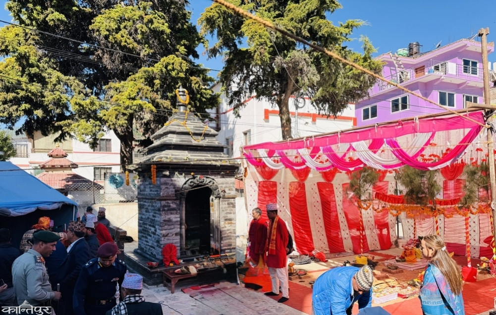 Construction of an artistic Ganesha temple in Jumla with the budget of Lalitpur Mahanagara