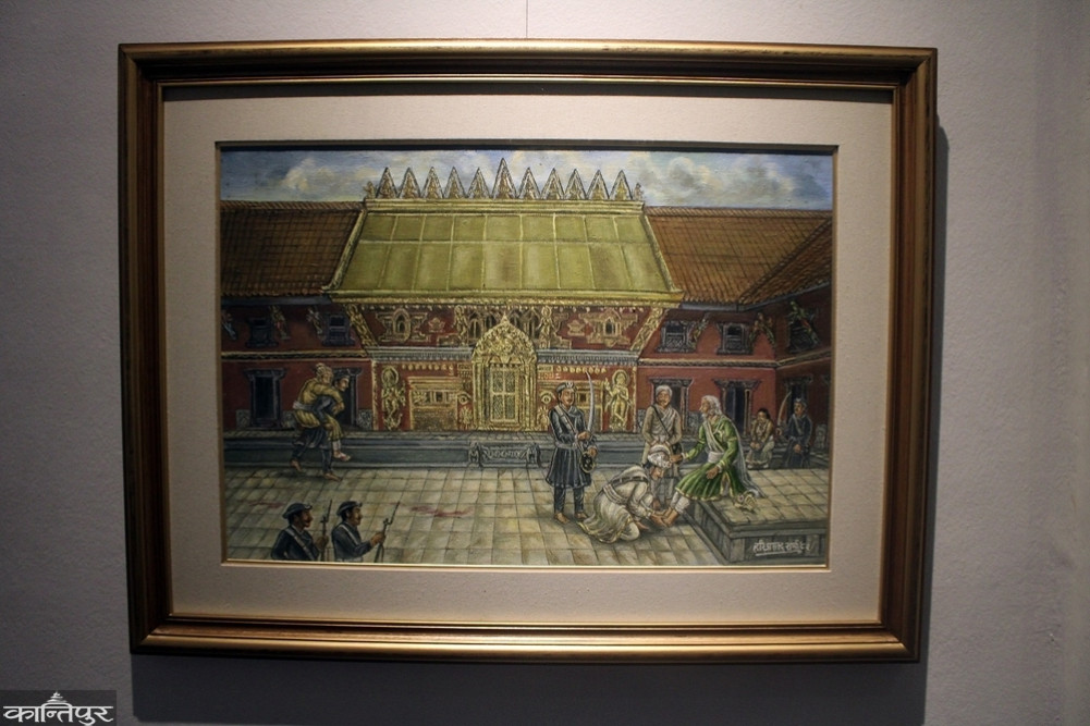Living history in Hariprasad's paintings