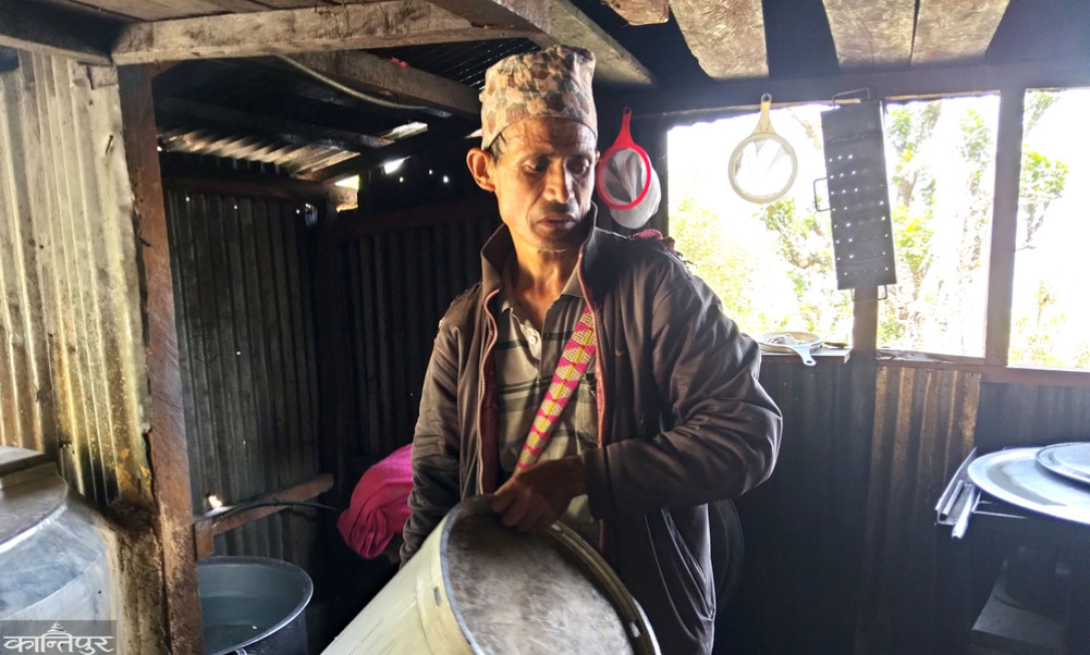 ”I have been making a living by carrying milk in the dairy for 30 years”
