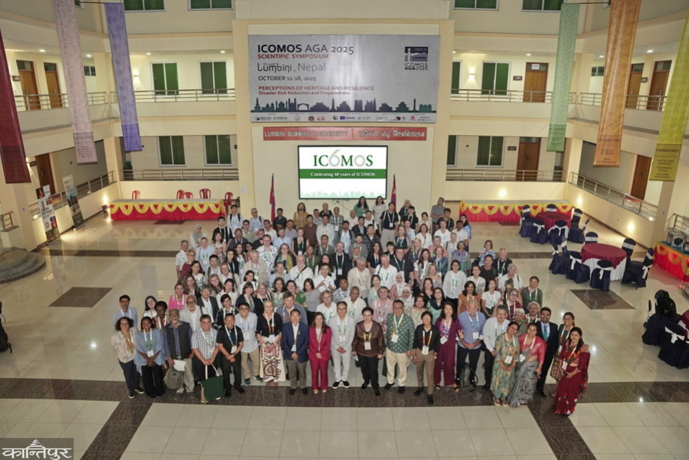 More than 200 heritage conservation workers from the world in Lumbini