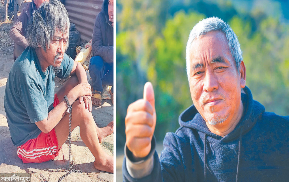 The life of Imansingh freed from the shackles of chains