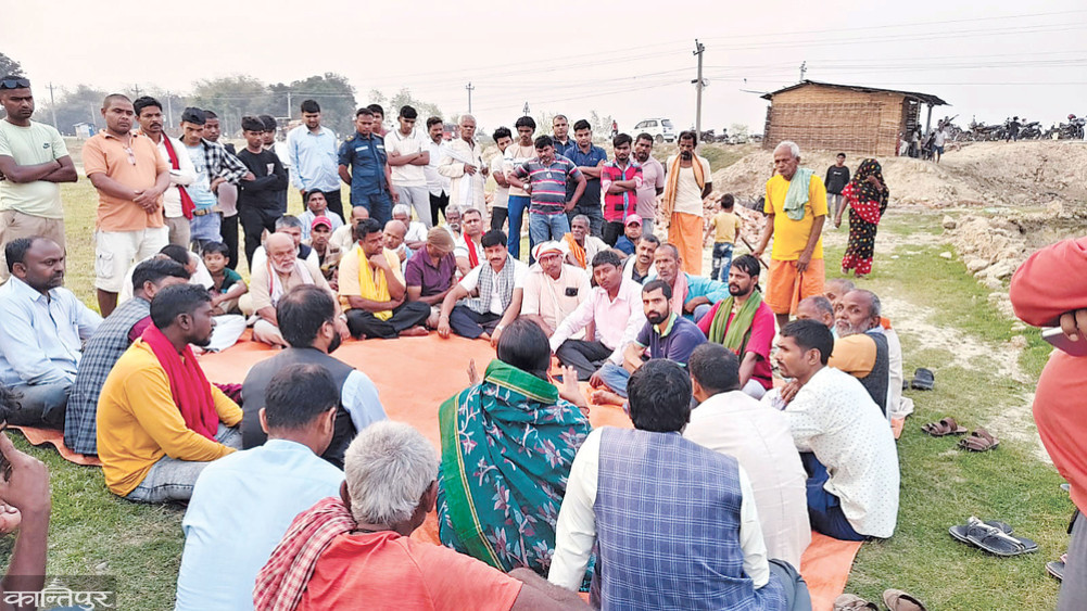 The provincial government will build the houses of Dalits who are wearing Uthibas by driving dozers
