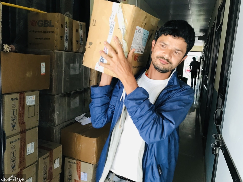 ”I earn 20/22 thousand per month by working as an office assistant”