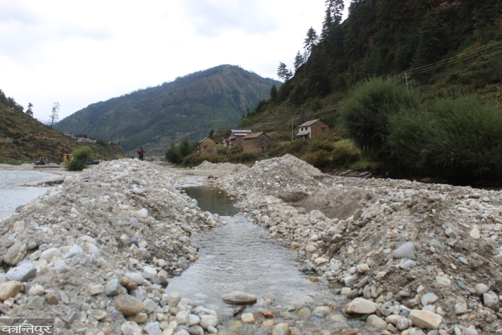 Illegal mining ravages the Java River