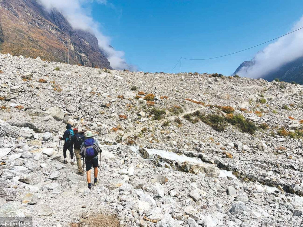Following the Langtang Trail