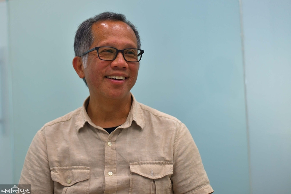 Chan came to Nepal to find the story of 'Global Workforce'