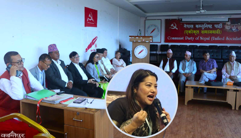 I will be able to speak about the allegations in the ongoing secretariat meeting: Jhankri